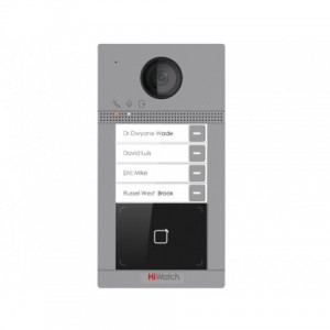 IP вызывные панели HiWatch VDP-D4214W/Flush IP вызывные панели HiWatch VDP-D4214W/Flush
